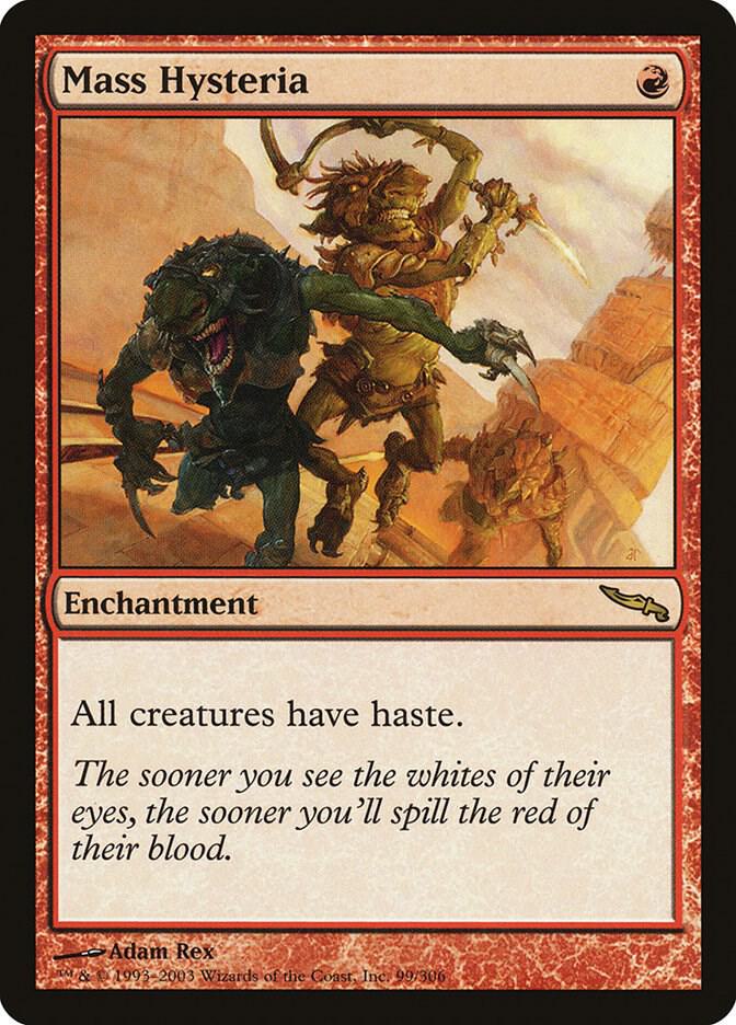 Mass Hysteria 99/306 (Mirrodin)  - Foil | Good Games Modbury