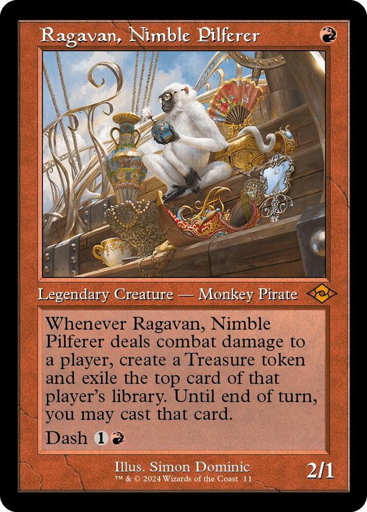 Ragavan Nimble Pilferer Retro Frame 11/0 (Modern Horizons 2)  | Good Games Modbury
