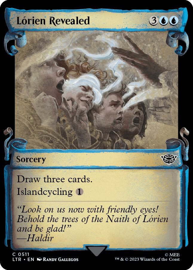 Lorien Revealed 511 (Universes Beyond: The Lord of the Rings: Tales of Middle-earth)  - Showcase Scroll | Good Games Modbury