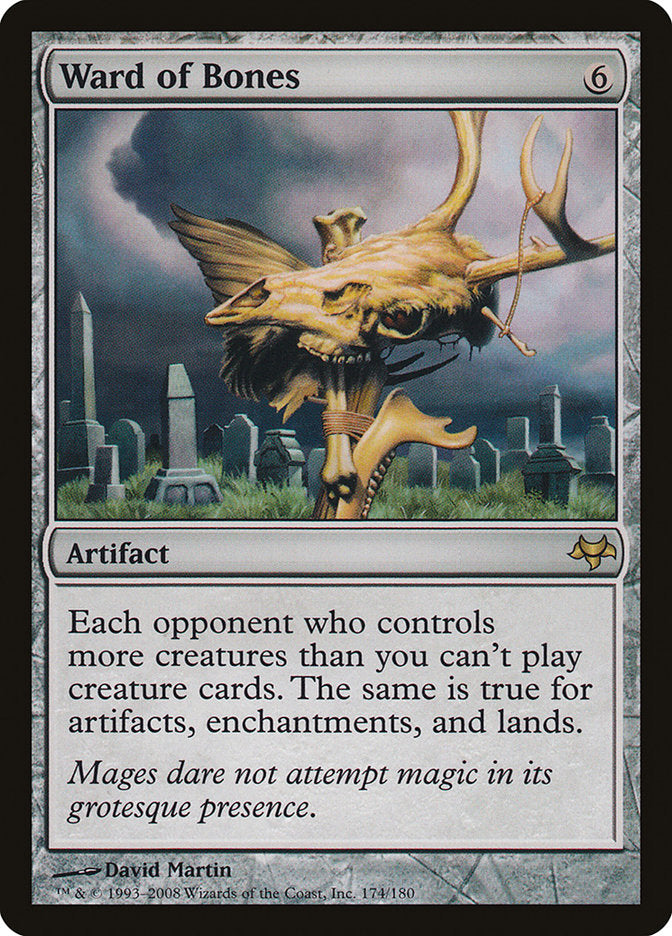 Ward of Bones 174/180 (Eventide)  - Foil | Good Games Modbury