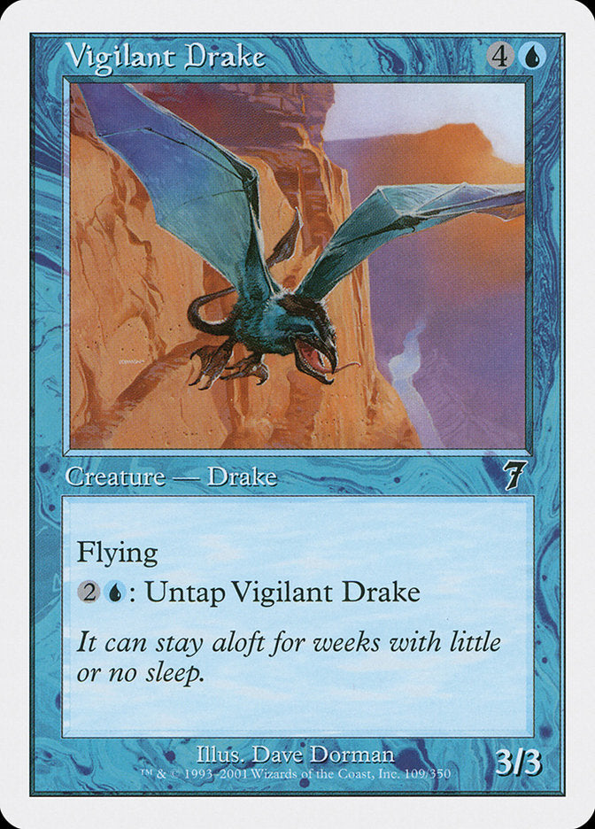 Vigilant Drake 109/350 (7th Edition)  | Good Games Modbury