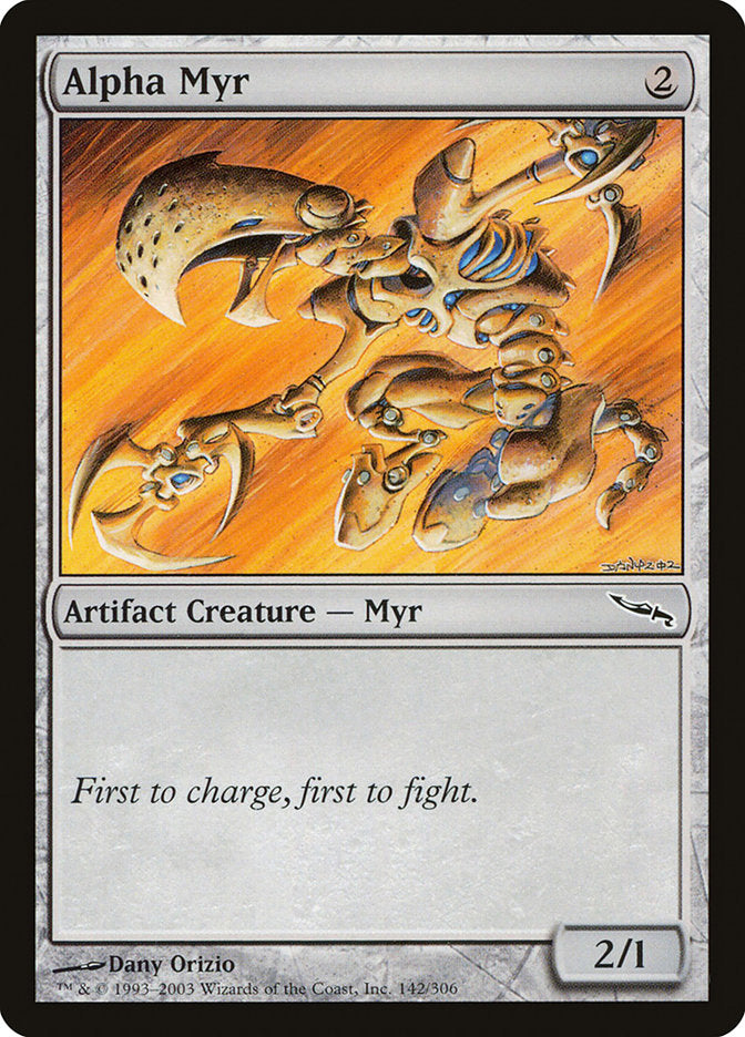 Alpha Myr 142/306 (Mirrodin)  | Good Games Modbury