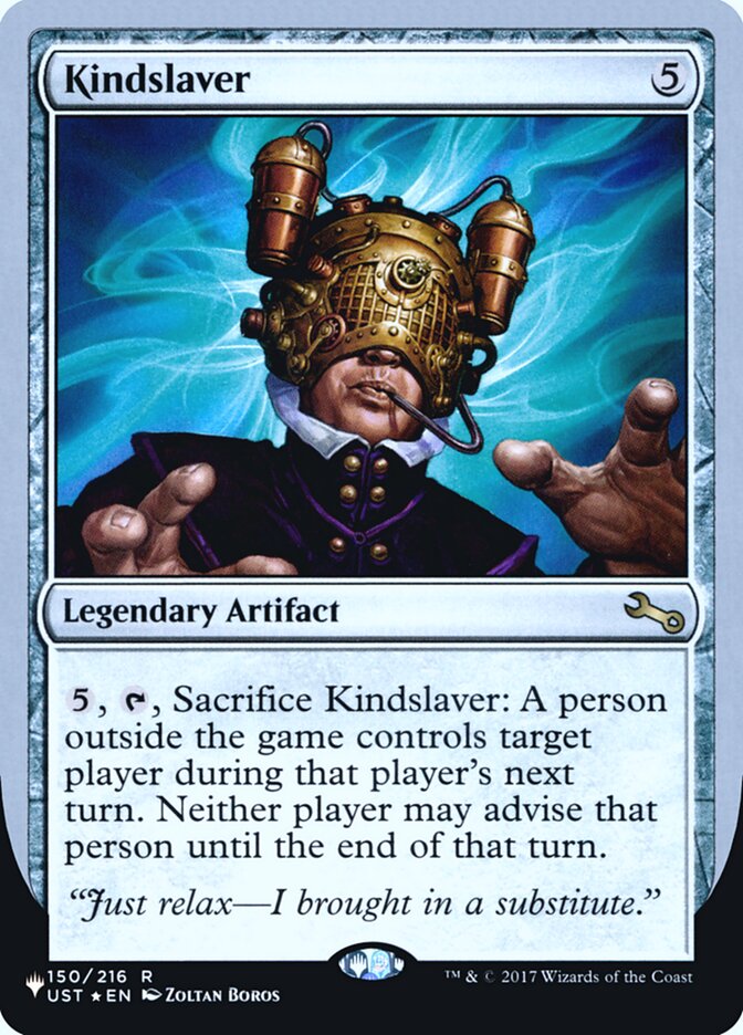 Kindslaver (Unfinity Foil Edition) [The List] | Good Games Modbury