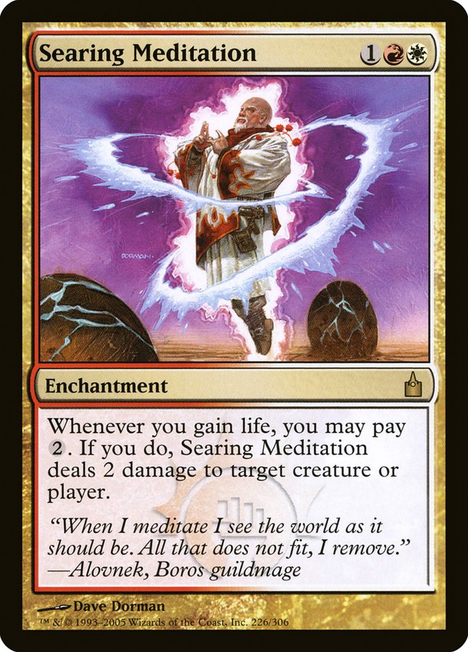 Searing Meditation [Ravnica: City of Guilds] | Good Games Modbury