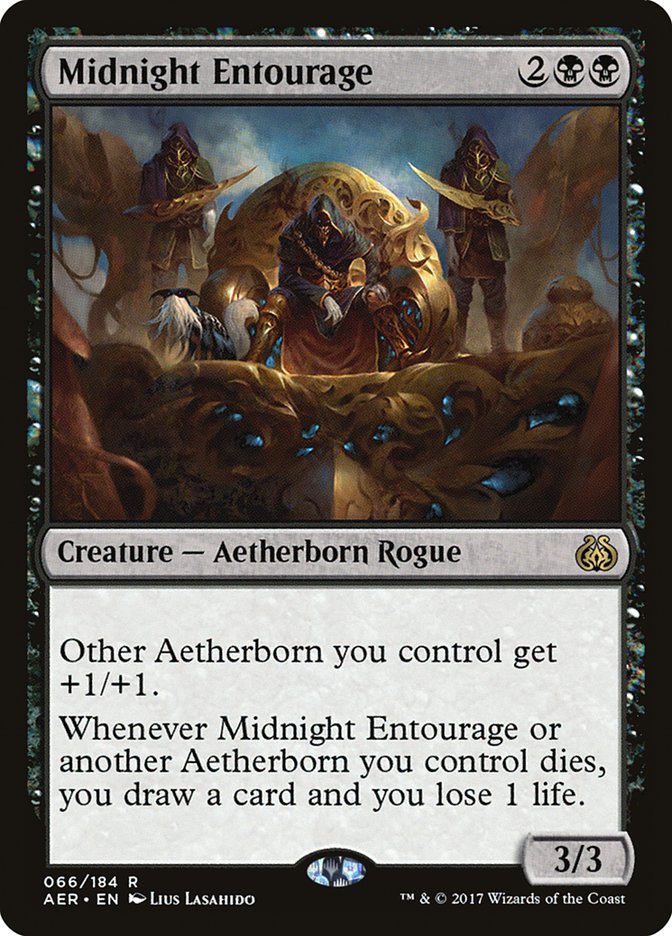 Midnight Entourage 66/184 (Aether Revolt)  | Good Games Modbury