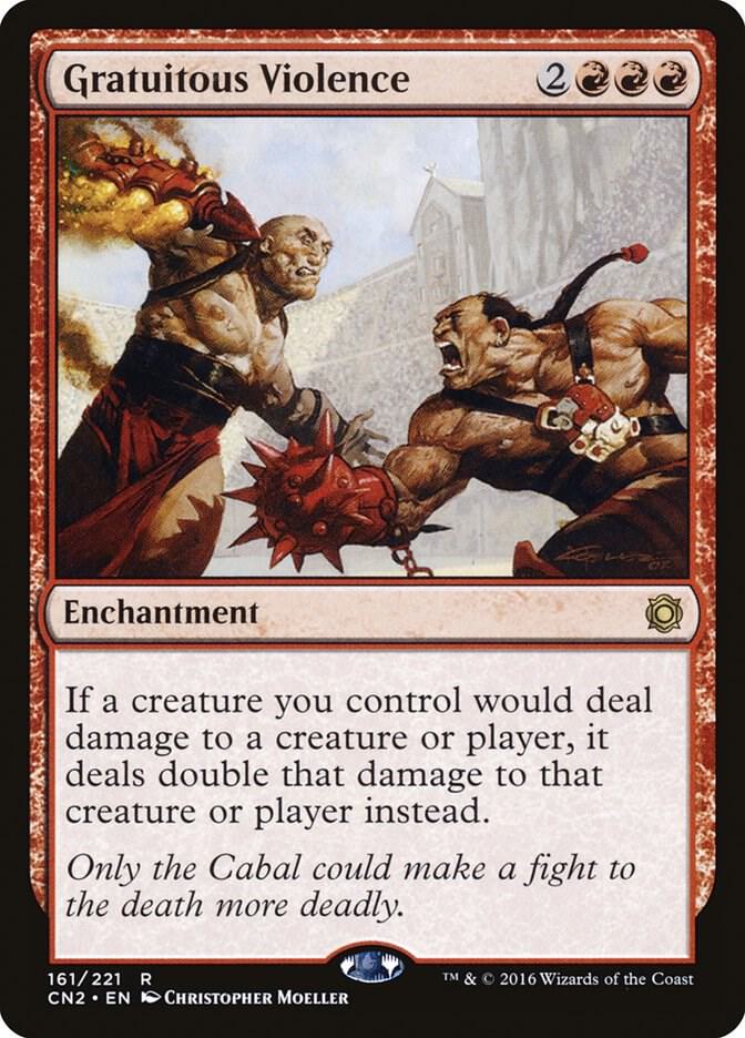 Gratuitous Violence 161 (Conspiracy: Take the Crown)  - Foil | Good Games Modbury
