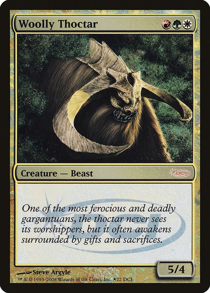 Woolly Thoctar 22/79 (WPN & Gateway Promos)  - Foil | Good Games Modbury