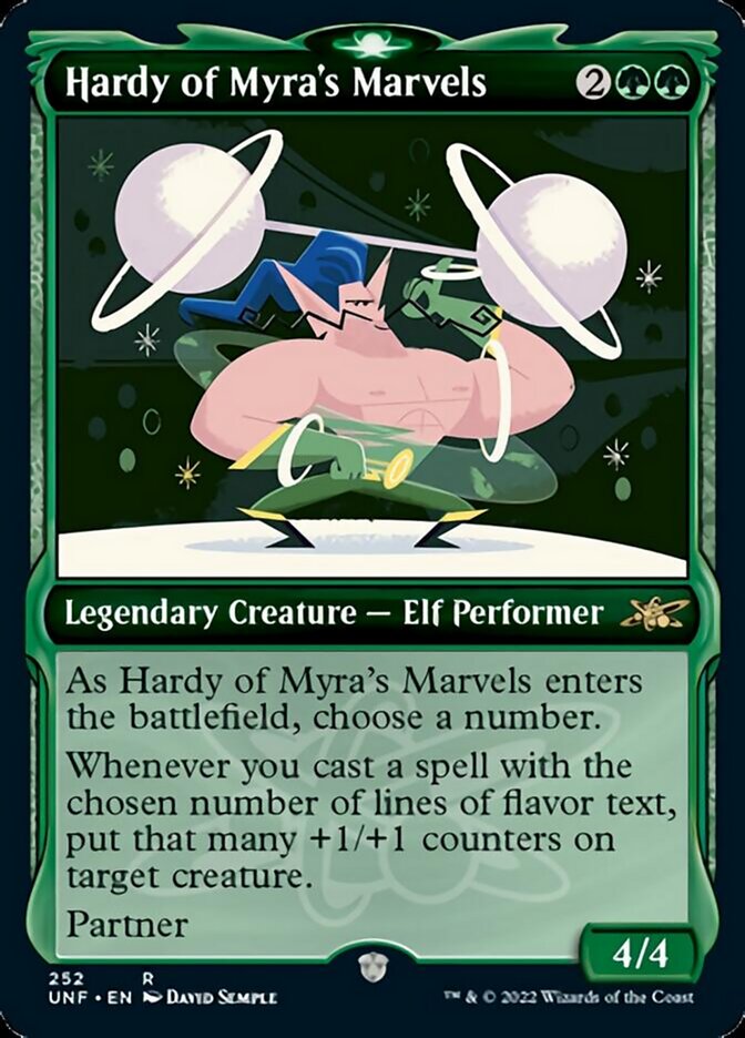 Hardy of Myra's Marvels (Showcase) [Unfinity] | Good Games Modbury