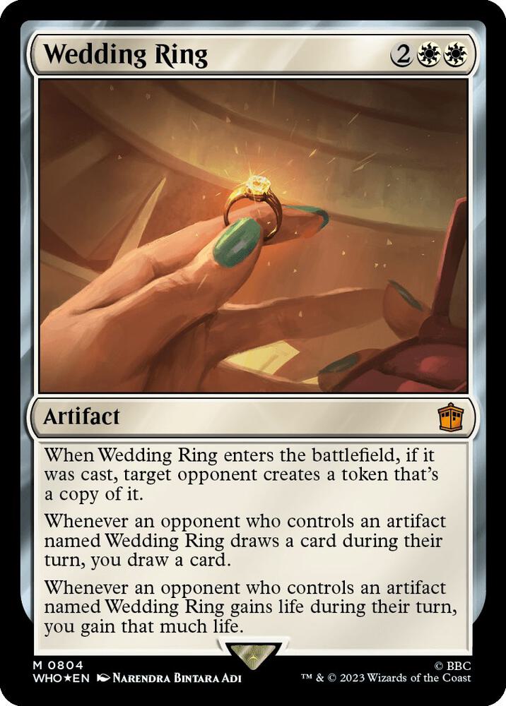 Wedding Ring 804/331 (Universes Beyond: Doctor Who)  - Surge Foil | Good Games Modbury