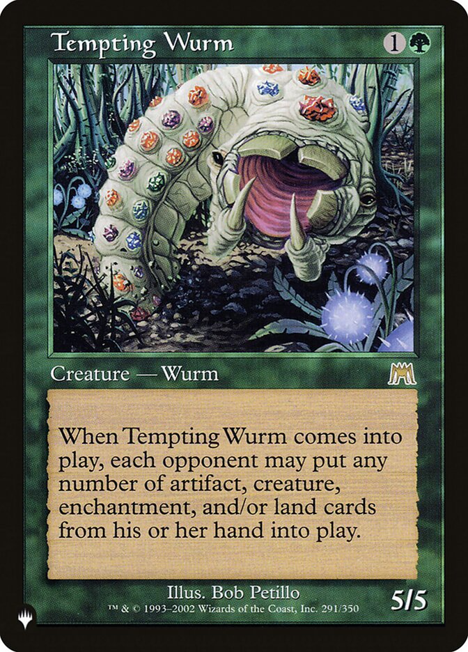 Tempting Wurm [The List] | Good Games Modbury