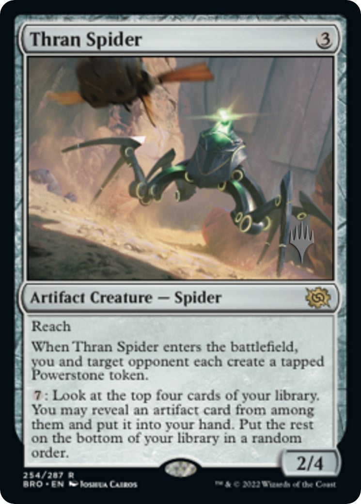 Thran Spider (Promo Pack) [The Brothers' War Promos] | Good Games Modbury