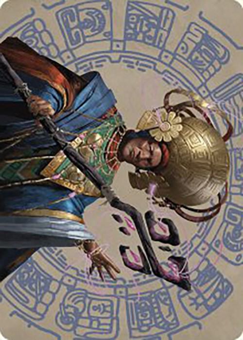 Akal Pakal First Among Equals Art Card 46 81 46 (Art Series: The Lost Caverns of Ixalan)  | Good Games Modbury