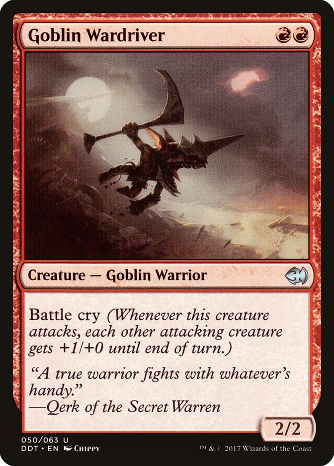 Goblin Wardriver 50 (Duel Decks: Merfolk vs. Goblins)  | Good Games Modbury