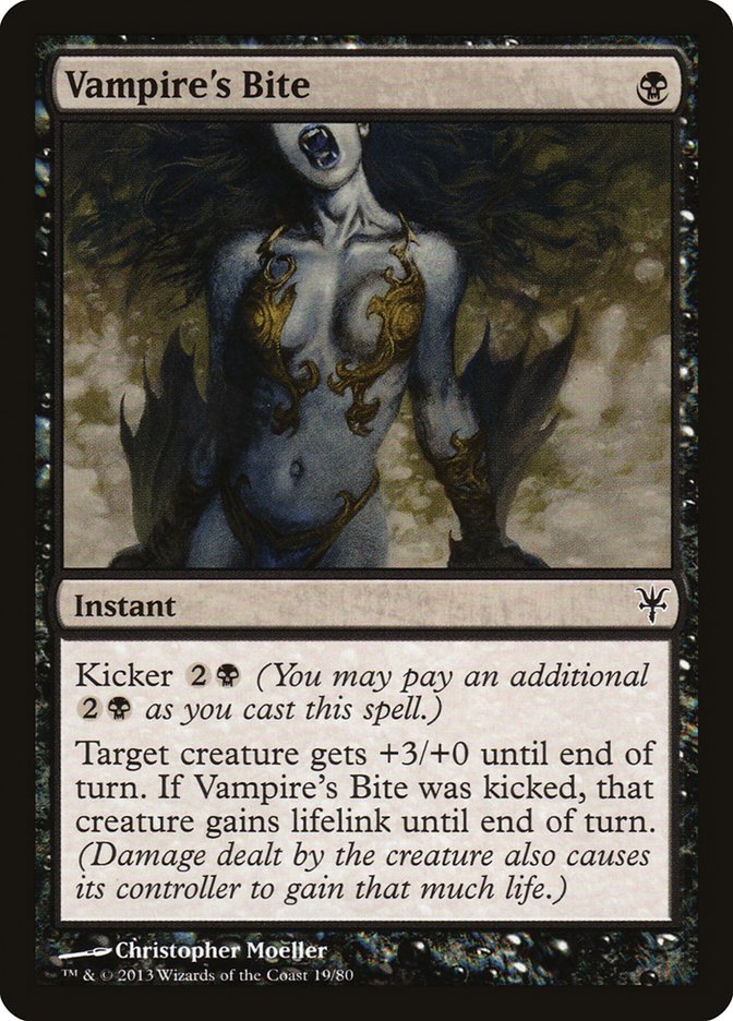 Vampire's Bite 19/80 (Duel Decks: Sorin vs. Tibalt)  | Good Games Modbury