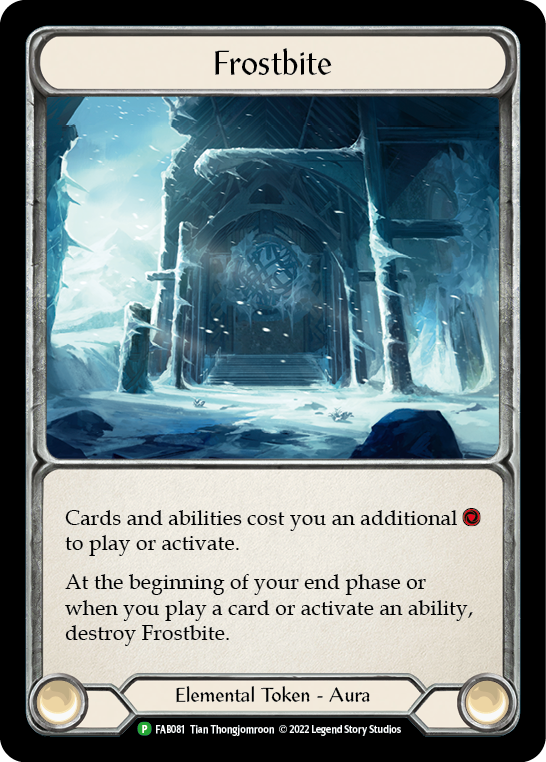 Frostbite [FAB081] (Promo)  Cold Foil | Good Games Modbury