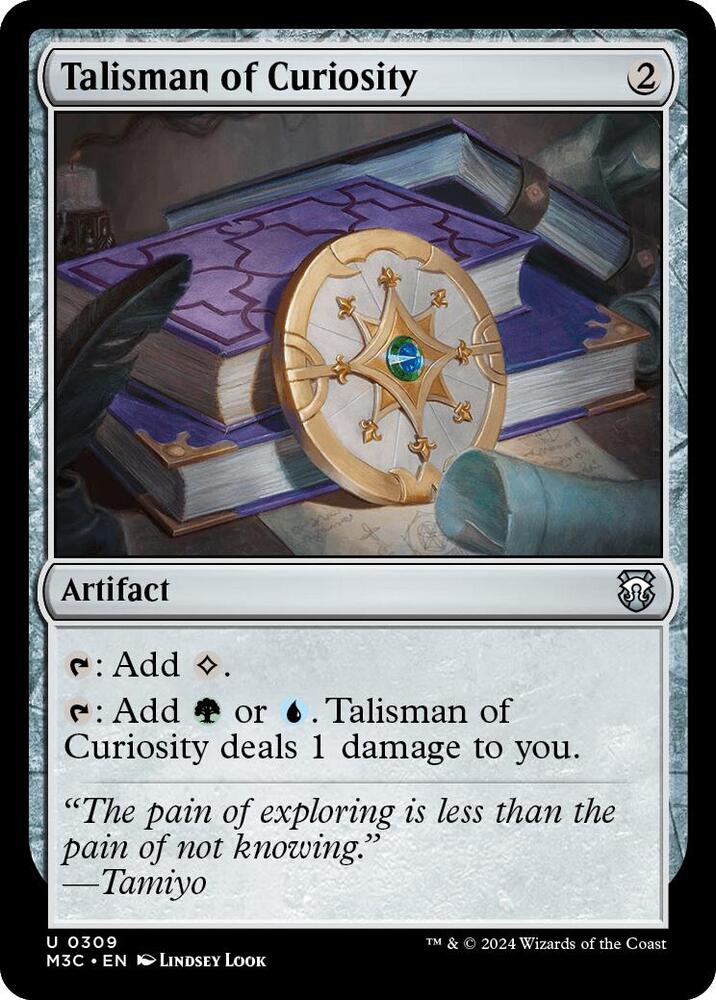 Talisman of Curiosity 309/411 (Commander: Modern Horizons 3)  - Ripple Foil | Good Games Modbury