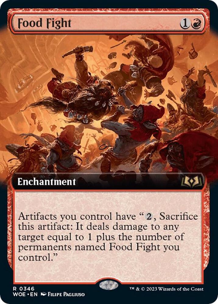 Food Fight 346/276 (Wilds of Eldraine)  - Extended Art | Good Games Modbury