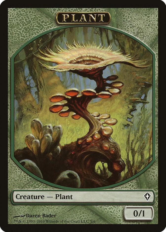 Plant Token 5 (Worldwake)  | Good Games Modbury
