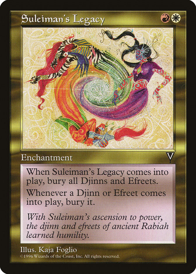 Suleiman's Legacy 138/167 (Visions)  | Good Games Modbury