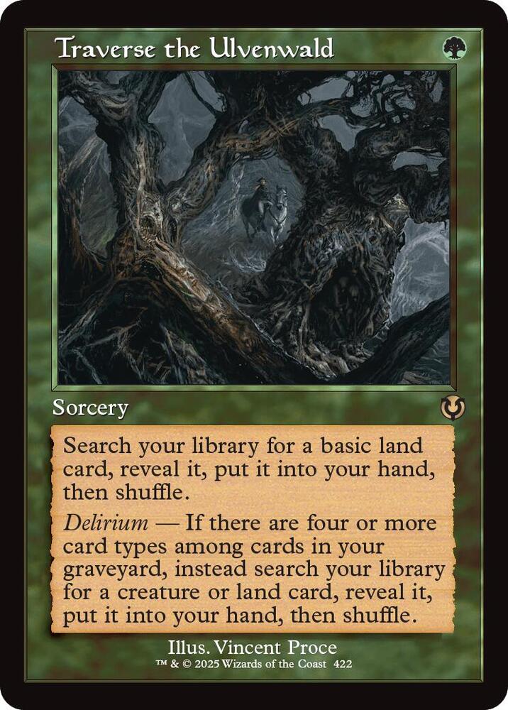 Traverse the Ulvenwald 422 (Innistrad Remastered)  - Retro Foil | Good Games Modbury