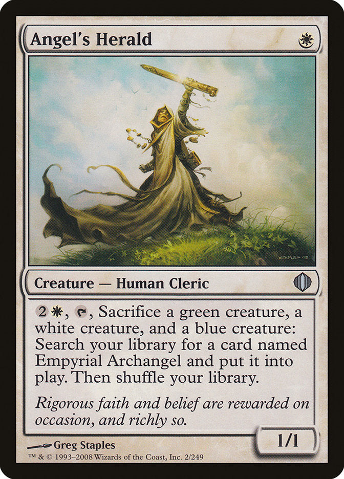 Angel's Herald 2/249 (Shards of Alara)  | Good Games Modbury