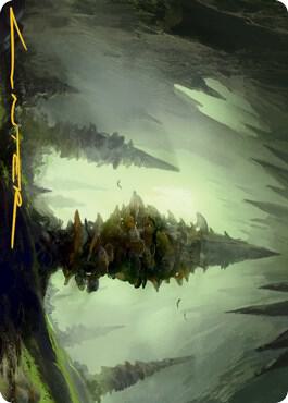 Forest 55 81 Art Card Gold Stamped Signature 55 (Art Series: Adventures in the Forgotten Realms)  | Good Games Modbury