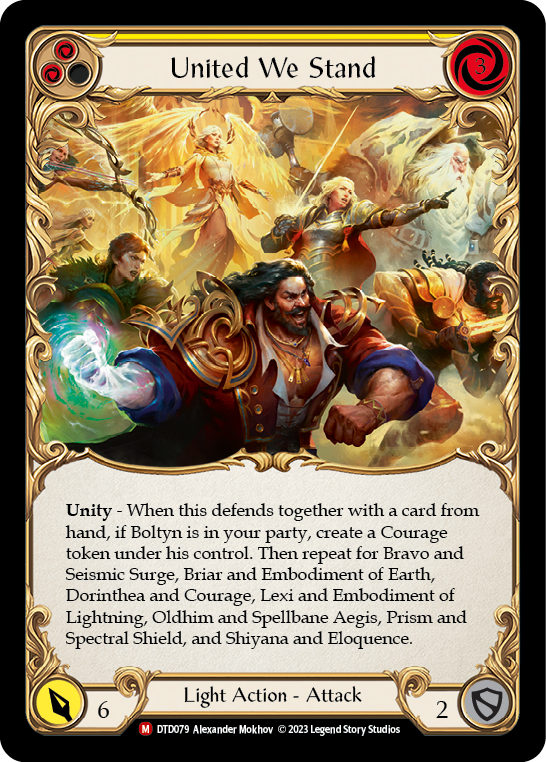 United We Stand [DTD079] (Dusk Till Dawn)  Rainbow Foil | Good Games Modbury