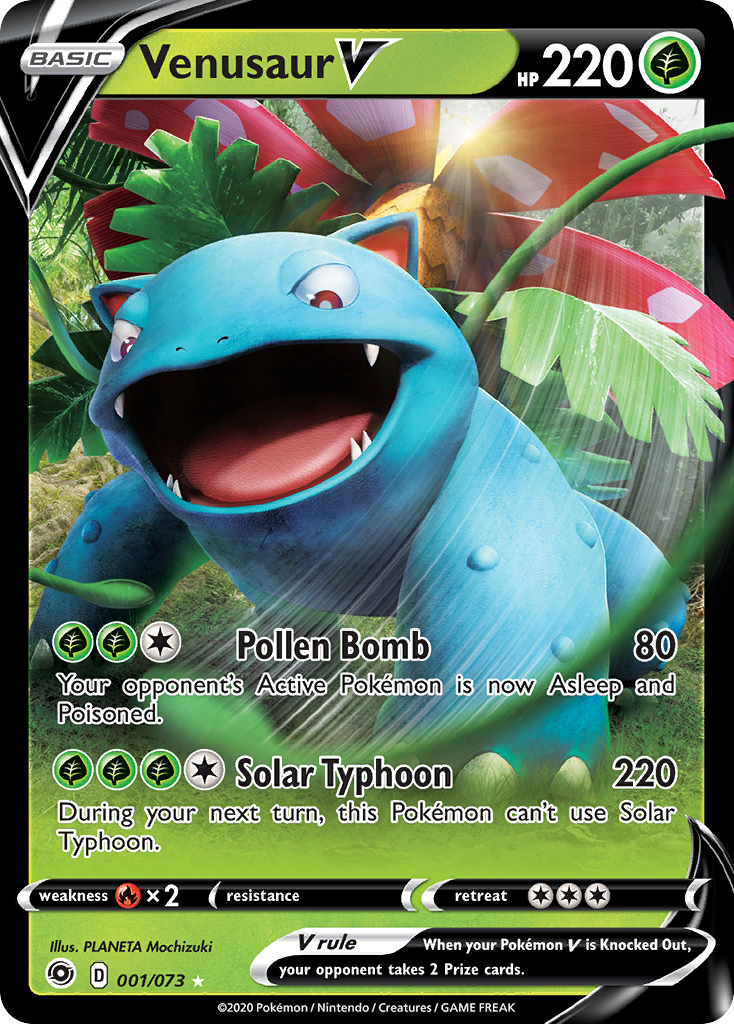 Venusaur V (001/073) [Sword & Shield: Champion's Path] | Good Games Modbury