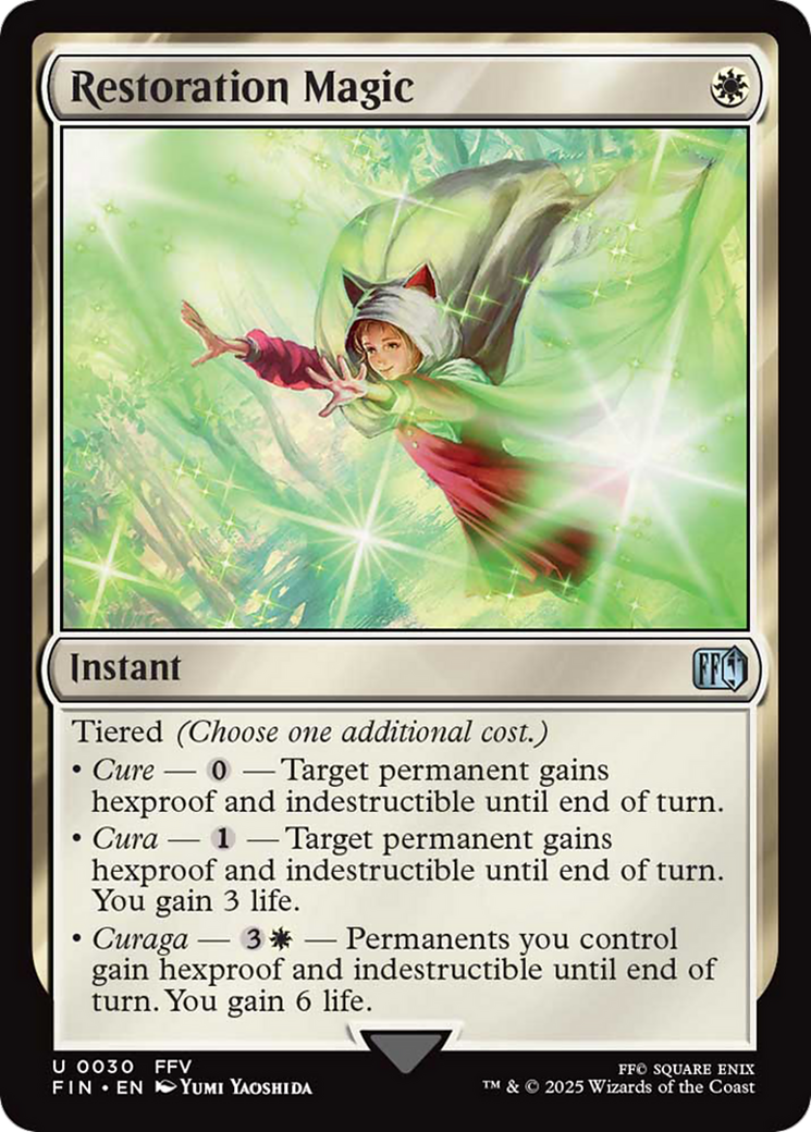 Restoration Magic [FINAL FANTASY] | Good Games Modbury