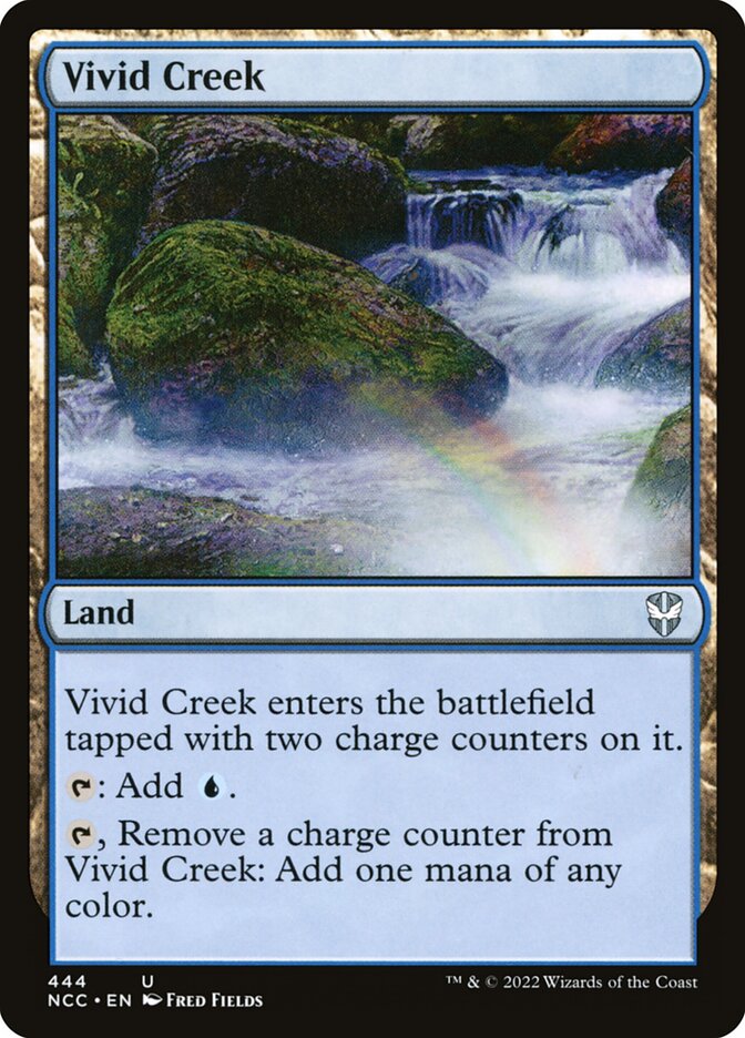 Vivid Creek 444 (Commander: Streets of New Capenna)  | Good Games Modbury