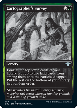 Cartographer's Survey [Innistrad: Double Feature] | Good Games Modbury
