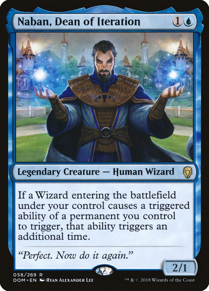 Naban, Dean of Iteration 58 (Dominaria)  - Foil | Good Games Modbury