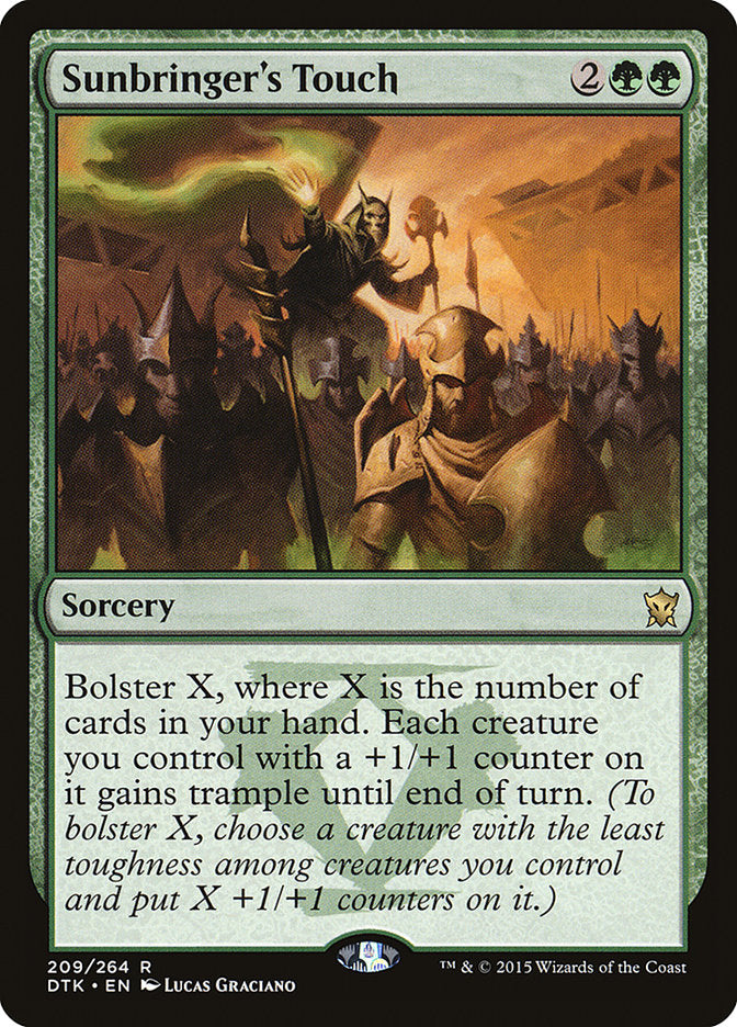 Sunbringer's Touch 209/264 (Dragons of Tarkir)  | Good Games Modbury