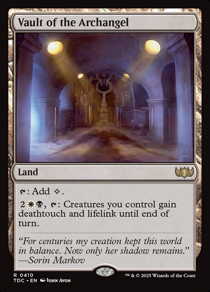 Vault of the Archangel 410 (Commander: Tarkir: Dragonstorm)  | Good Games Modbury