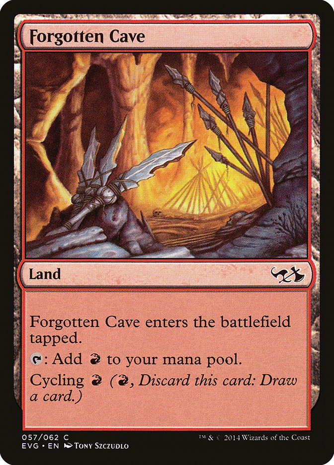 Forgotten Cave (Elves vs. Goblins) [Duel Decks Anthology] | Good Games Modbury