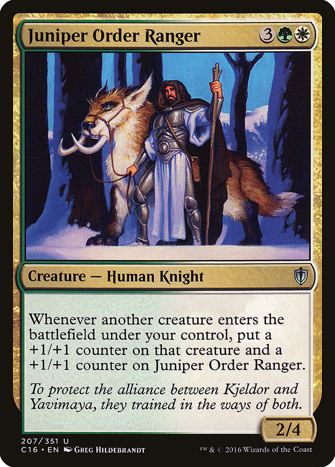 Juniper Order Ranger [Commander 2016] | Good Games Modbury