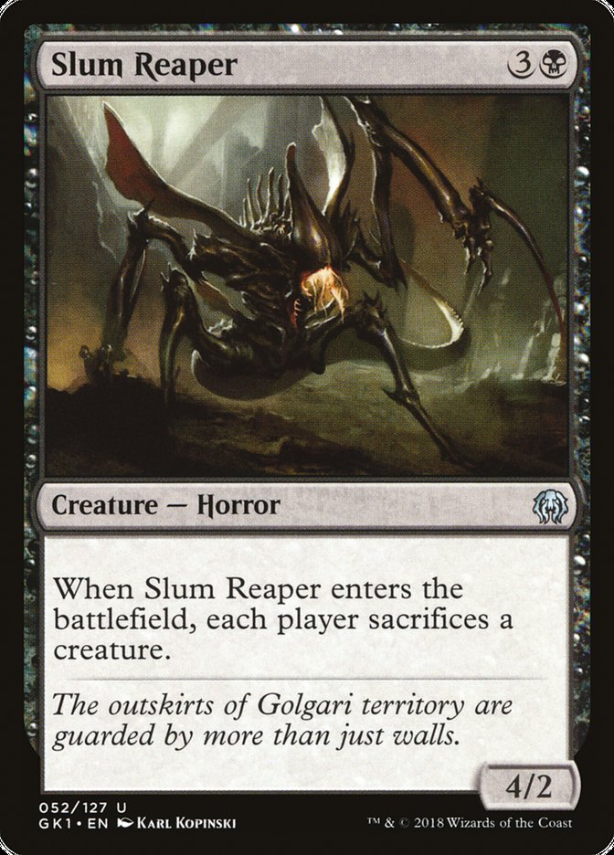 Slum Reaper [Guilds of Ravnica Guild Kit] | Good Games Modbury