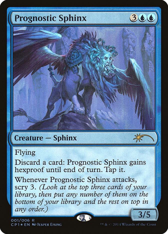 Prognostic Sphinx 1 (Unique and Miscellaneous Promos)  - Foil | Good Games Modbury