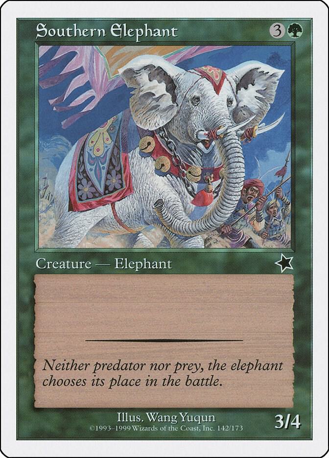Southern Elephant 142/173 (Starter 1999)  | Good Games Modbury