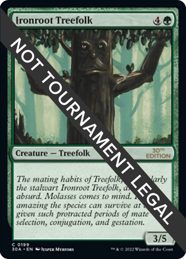 Ironroot Treefolk 199/594 (30th Anniversary Edition)  | Good Games Modbury