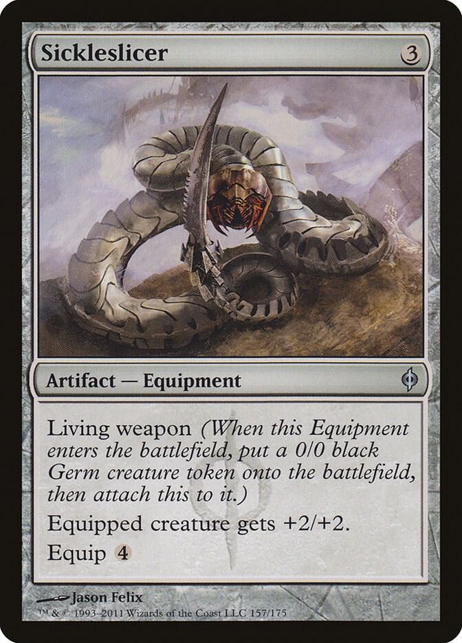 Sickleslicer 157/175 (New Phyrexia)  - Foil | Good Games Modbury