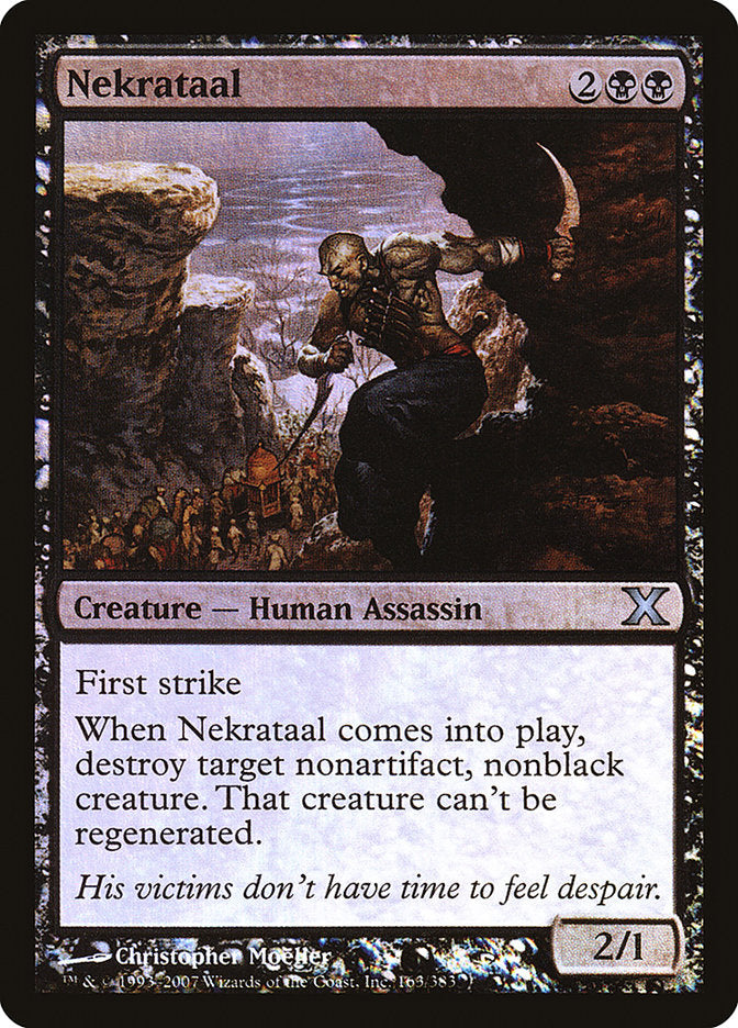 Nekrataal (Premium Foil) [Tenth Edition] | Good Games Modbury