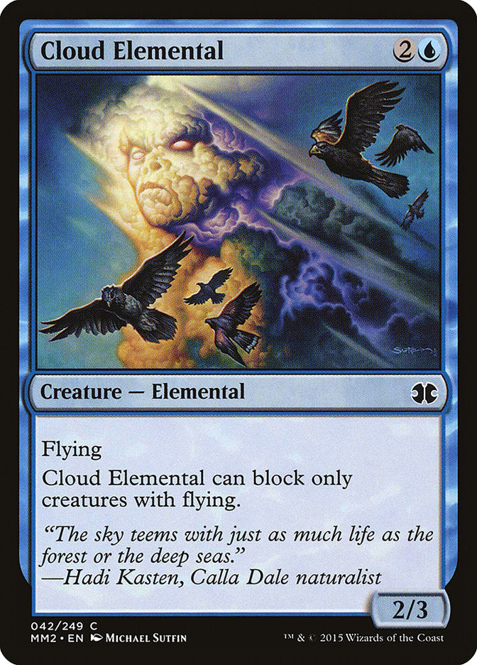 Cloud Elemental 42/249 (Modern Masters 2015)  | Good Games Modbury