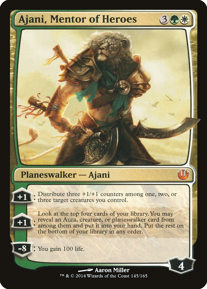 Ajani, Mentor of Heroes [Journey into Nyx] | Good Games Modbury