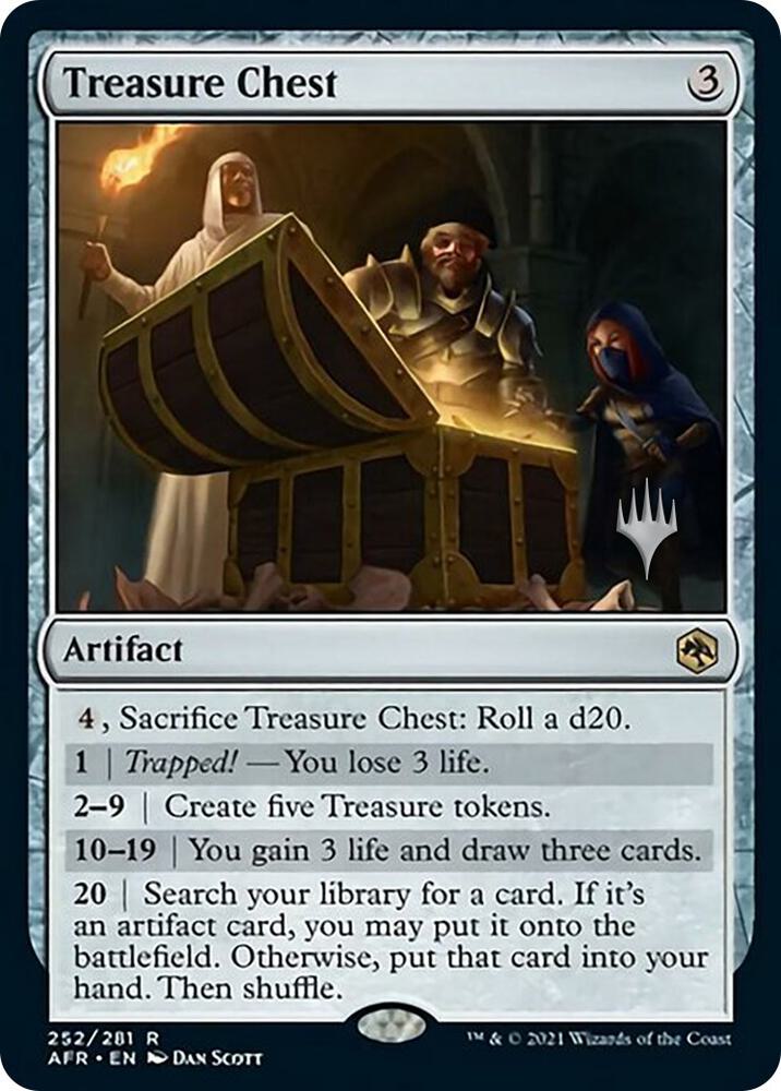 Treasure Chest 252p/241 (Promo Pack: Adventures in the Forgotten Realms)  | Good Games Modbury