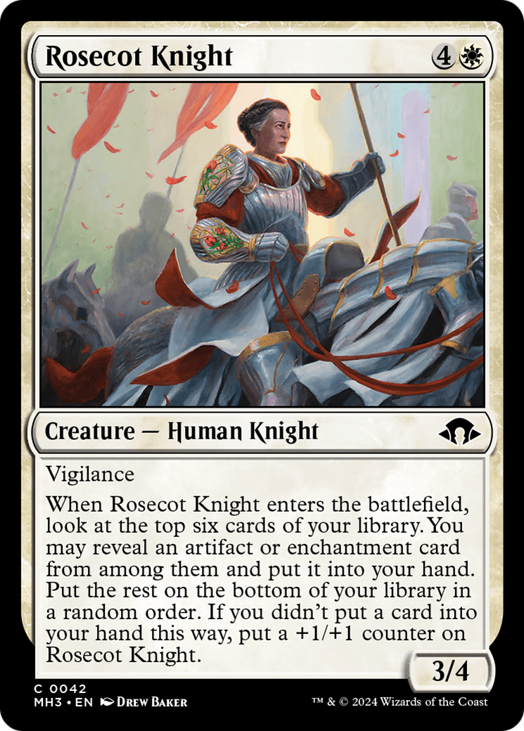 Rosecot Knight [Modern Horizons 3] | Good Games Modbury