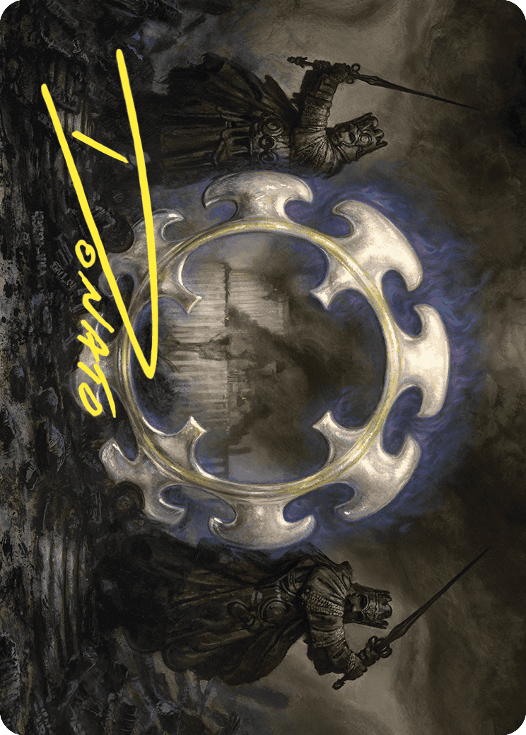 Court of Ardenvale Art Card (Gold-Stamped Signature) [Wilds of Eldraine Art Series] | Good Games Modbury