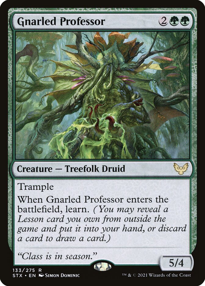 Gnarled Professor 133/275 (Strixhaven: School of Mages)  | Good Games Modbury