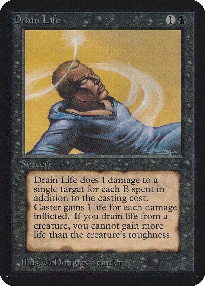 Drain Life 105/295 (Alpha Edition)  | Good Games Modbury