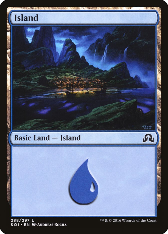 Island (288) [Shadows over Innistrad] | Good Games Modbury